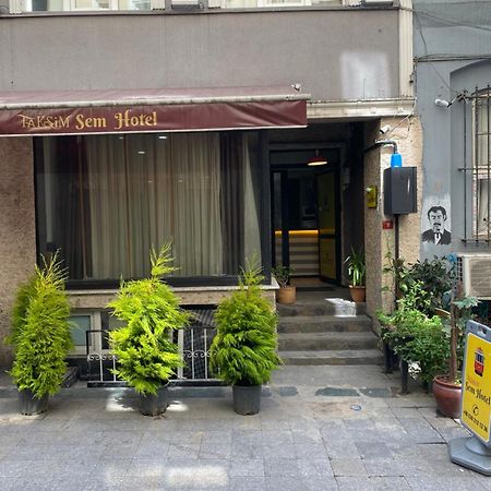 Taksim Sem Hotel Istanbul Exterior photo